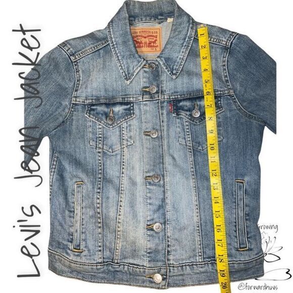Modern Levi’s Jean Jacket Size Small - Picture 9 of 12